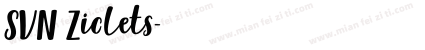 SVN Ziclets字体转换